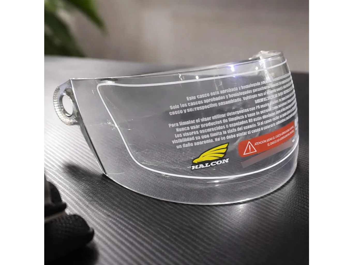 (04) VISOR H5 KIDS TRANSPARENTE