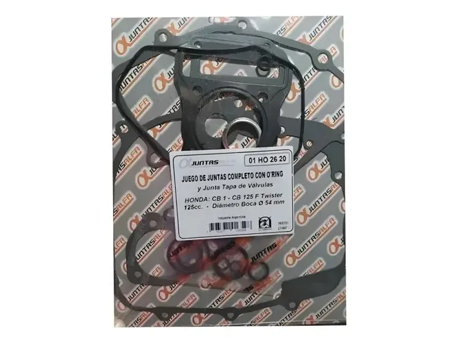 JUNTA DE MOTOR Y TAPA DE VALVULA HONDA CB 125