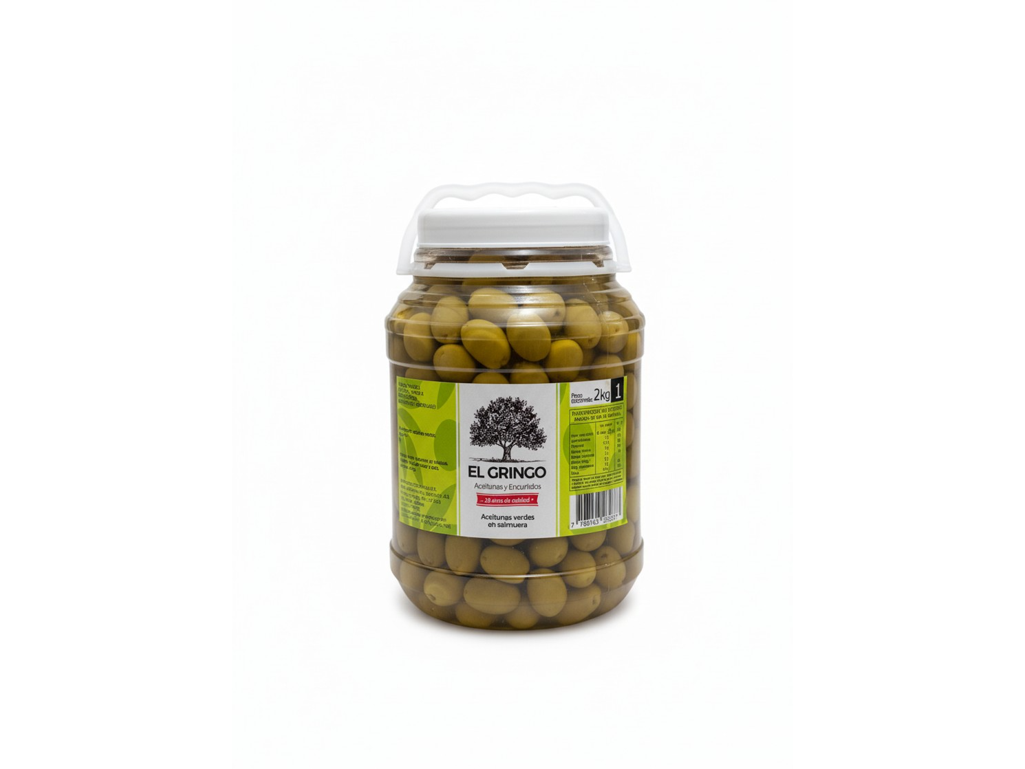 Aceitunas Verdes Nº1 x2kg