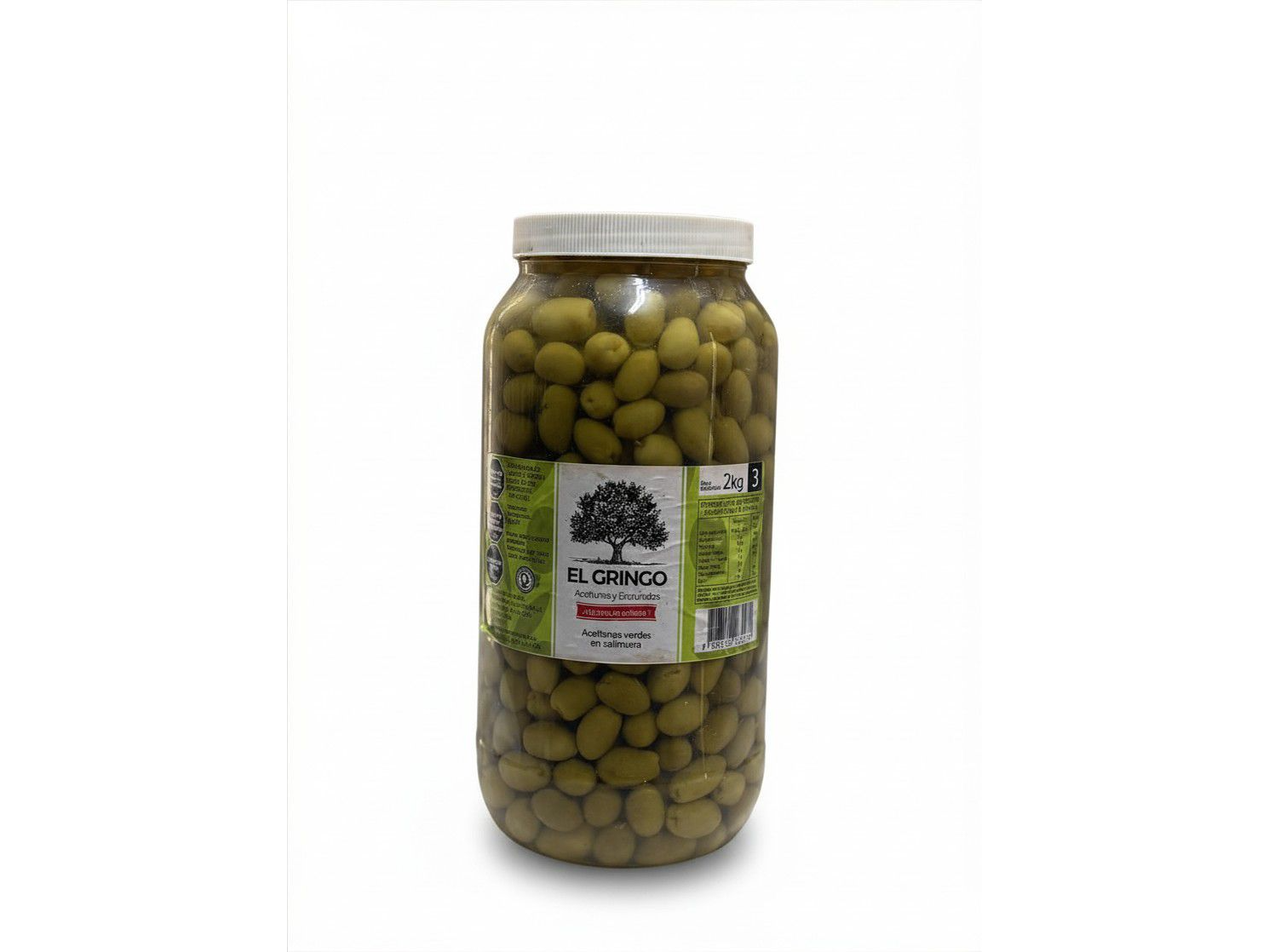 Aceitunas Verdes Nº3 x2kg