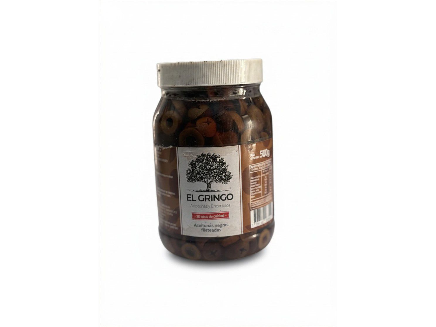 Aceitunas Negras Fileteadas x500gr
