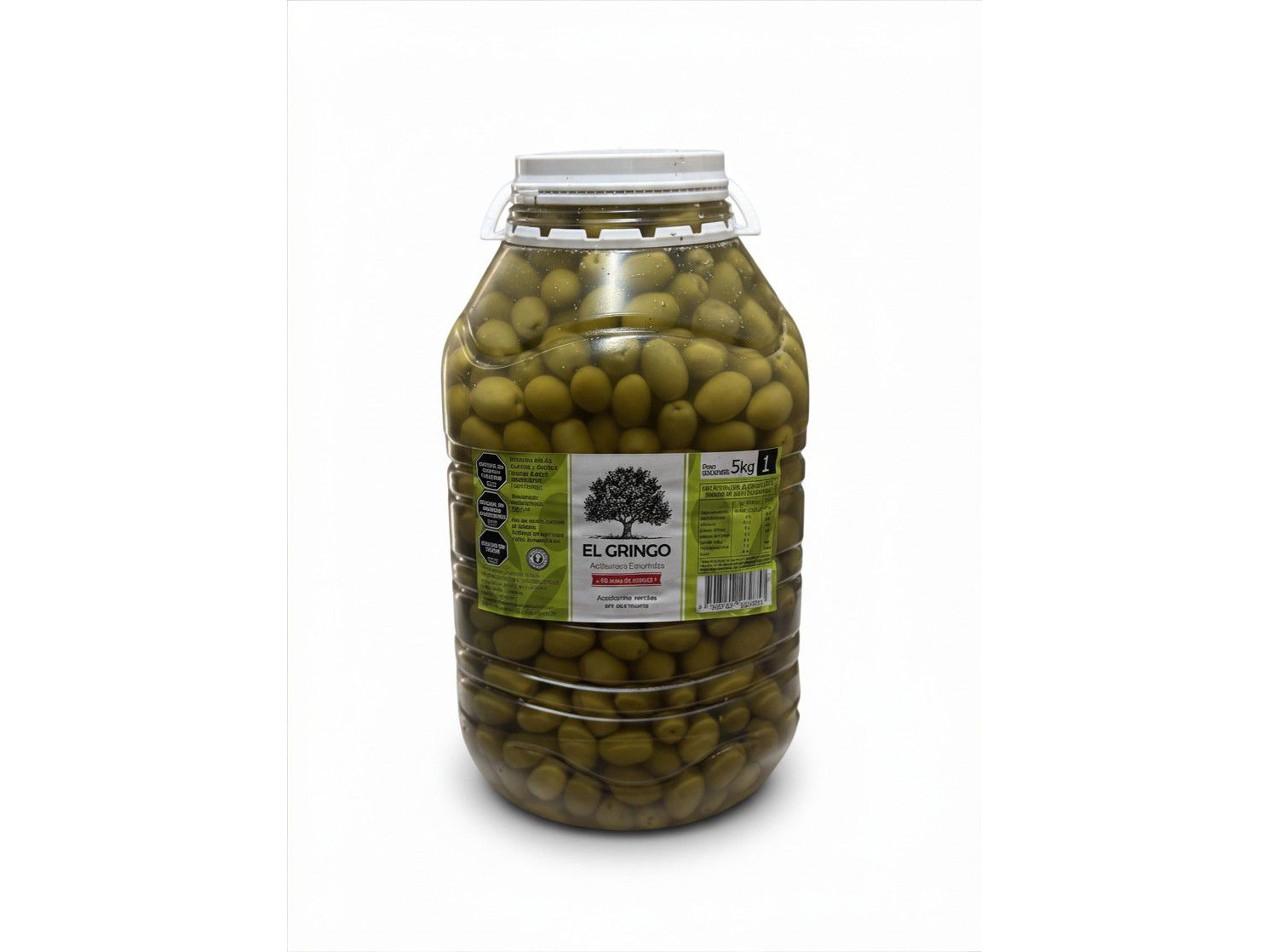 Aceitunas Verdes Nº1 x5kg