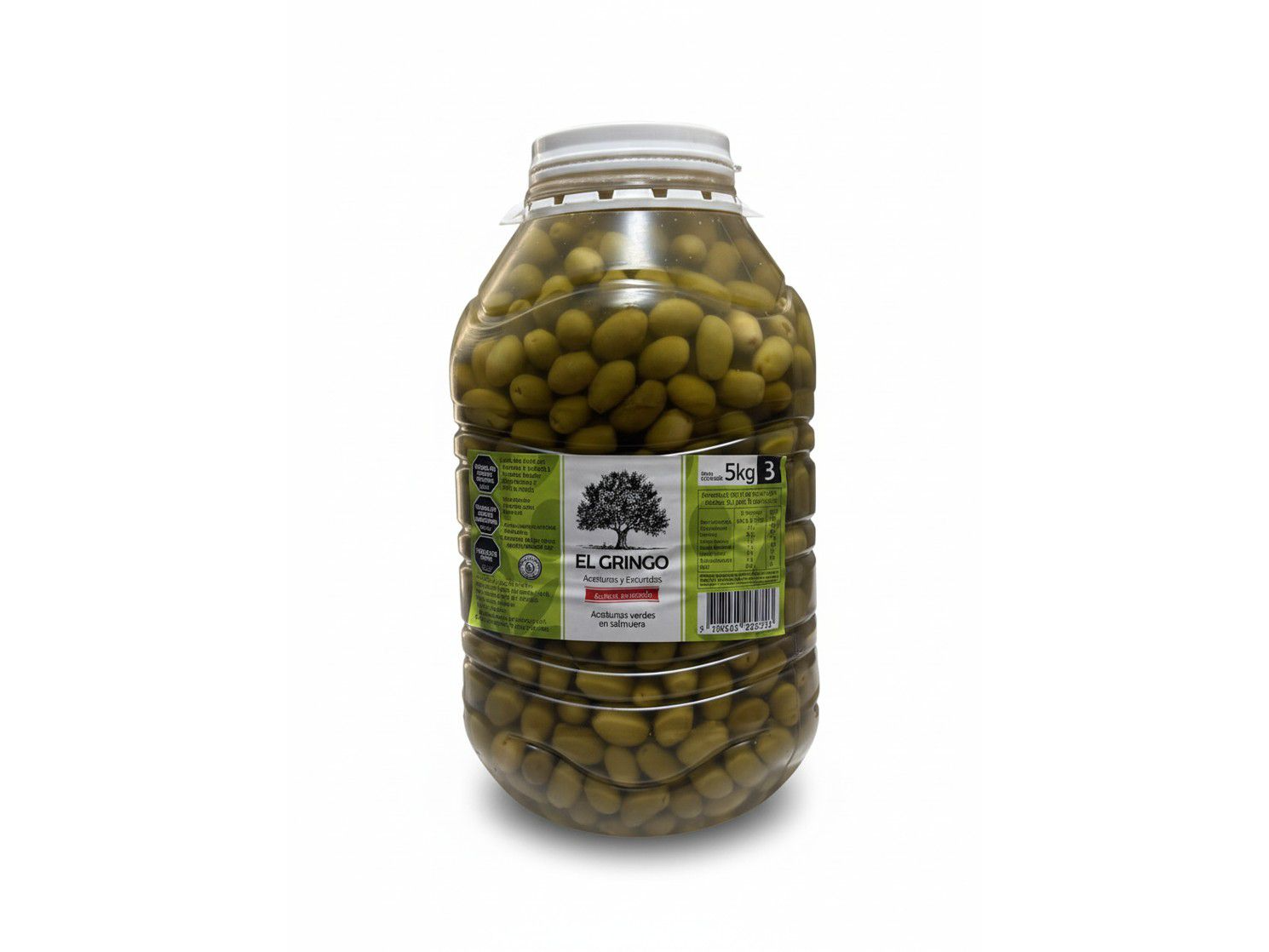 Aceitunas Verdes Nº3 x5kg