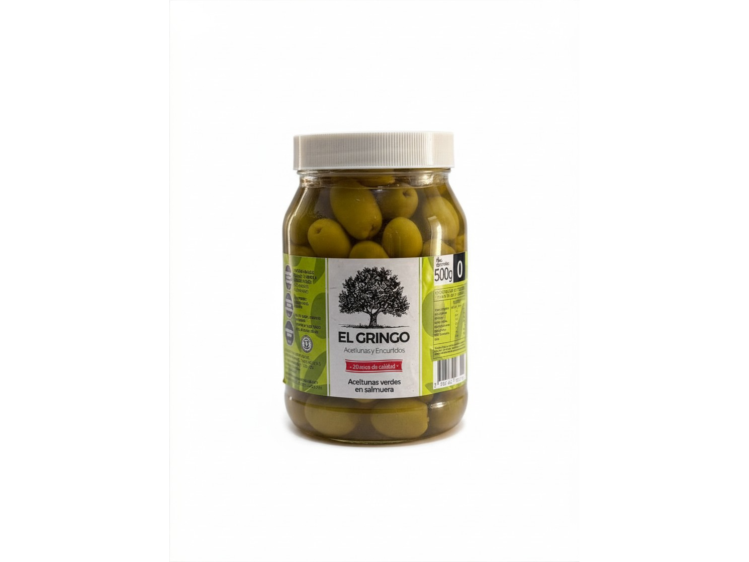 Aceitunas Verdes Nº0 x500gr