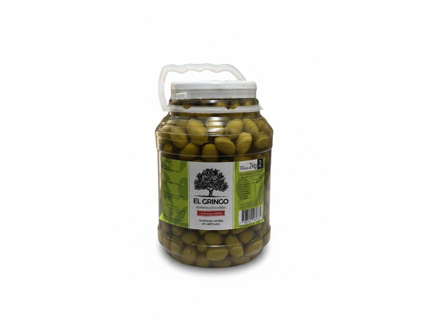 Aceitunas Verdes Nº2 x2kg