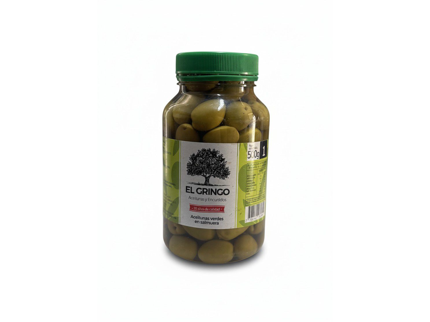 Aceitunas Verdes Nº1 x500gr