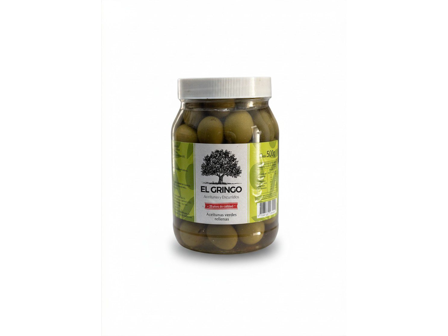 Aceitunas Verdes Rellenas x500gr