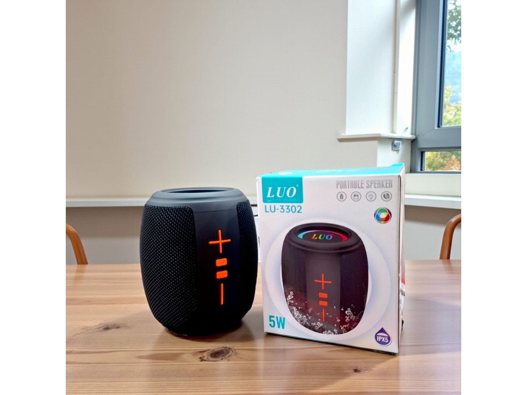 Parlante Bluetooth Portátil LUO 5W | Sonido Potente