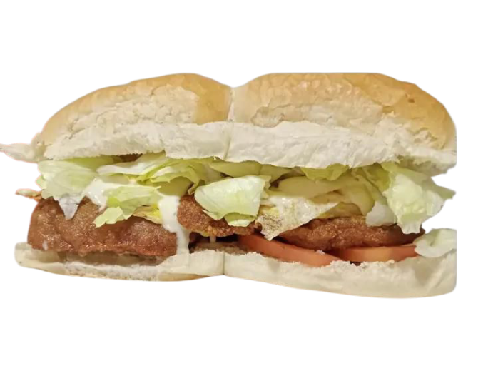Sándwich milanesa de pollo