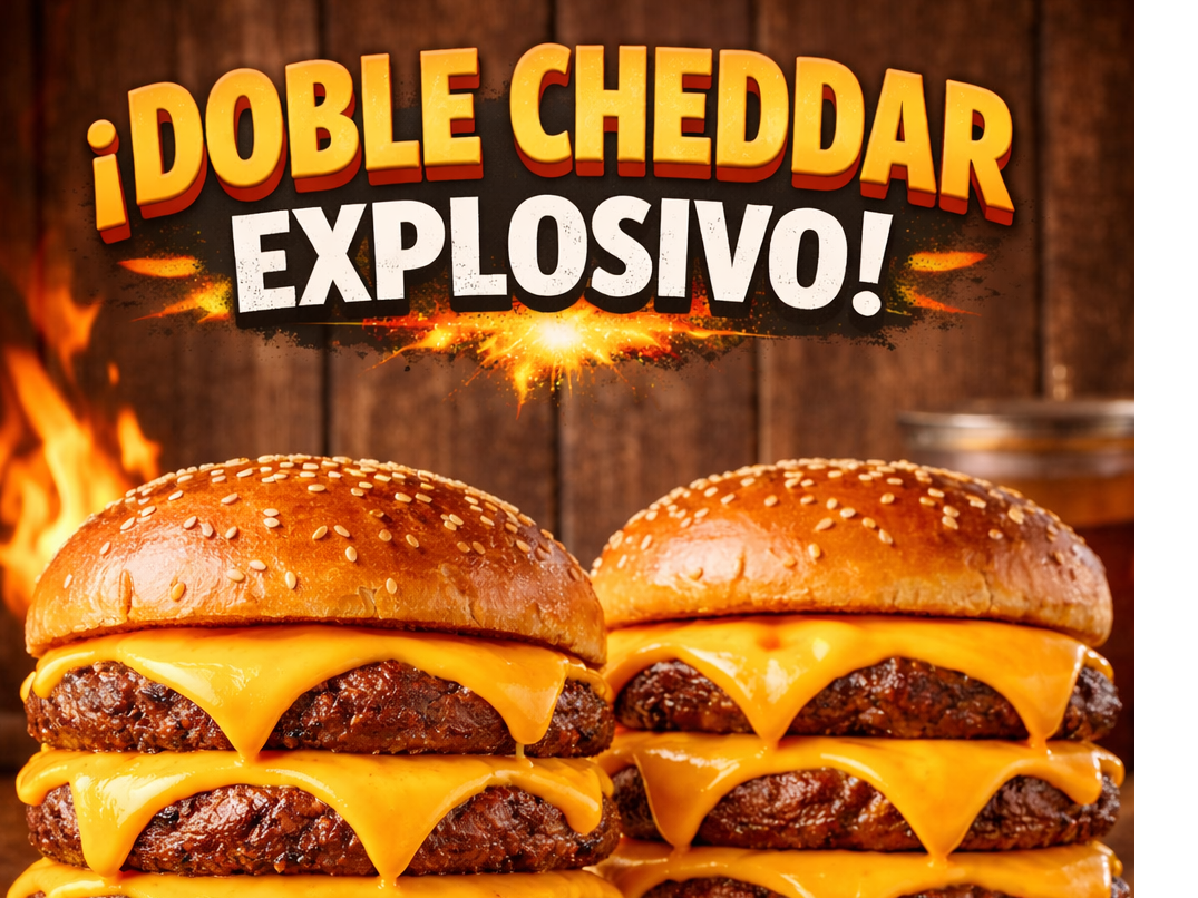 2 DOBLE CHEDDAR DOBLES