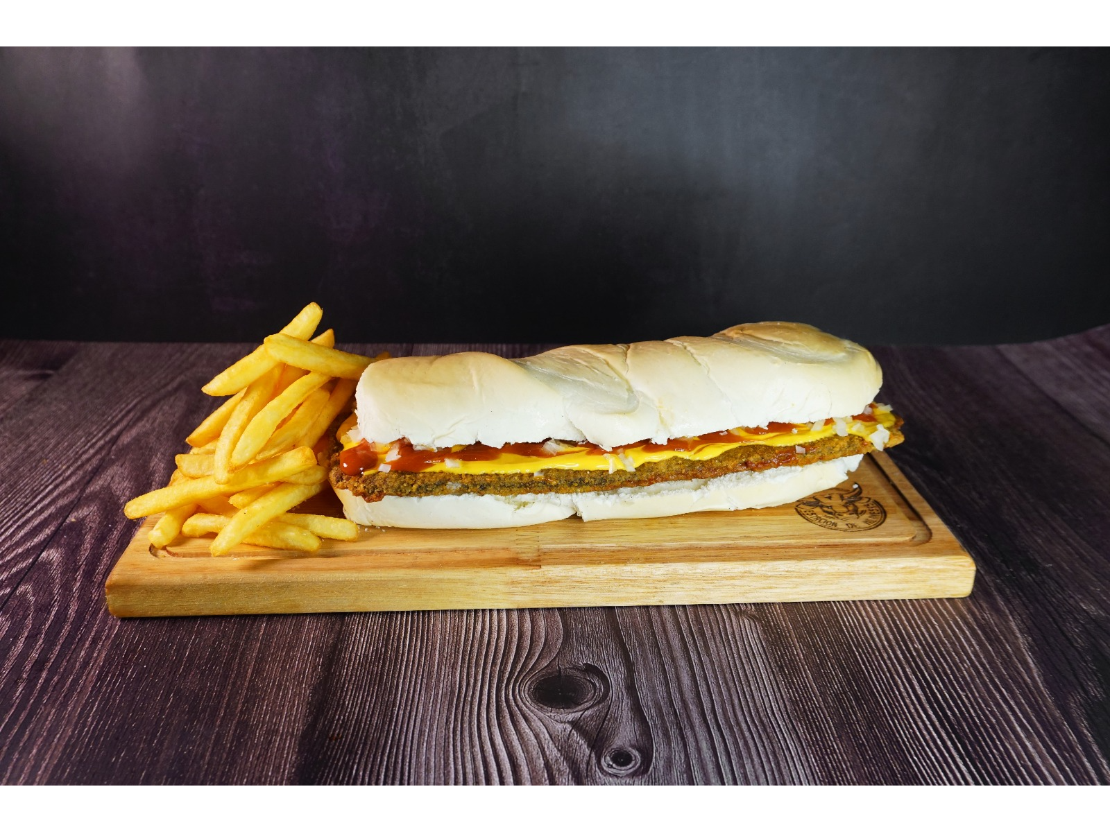 SANDWICH CUARTO DE LIBRA (CARNE)