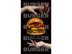 HAM. TRIPLE CHEDAR BACON