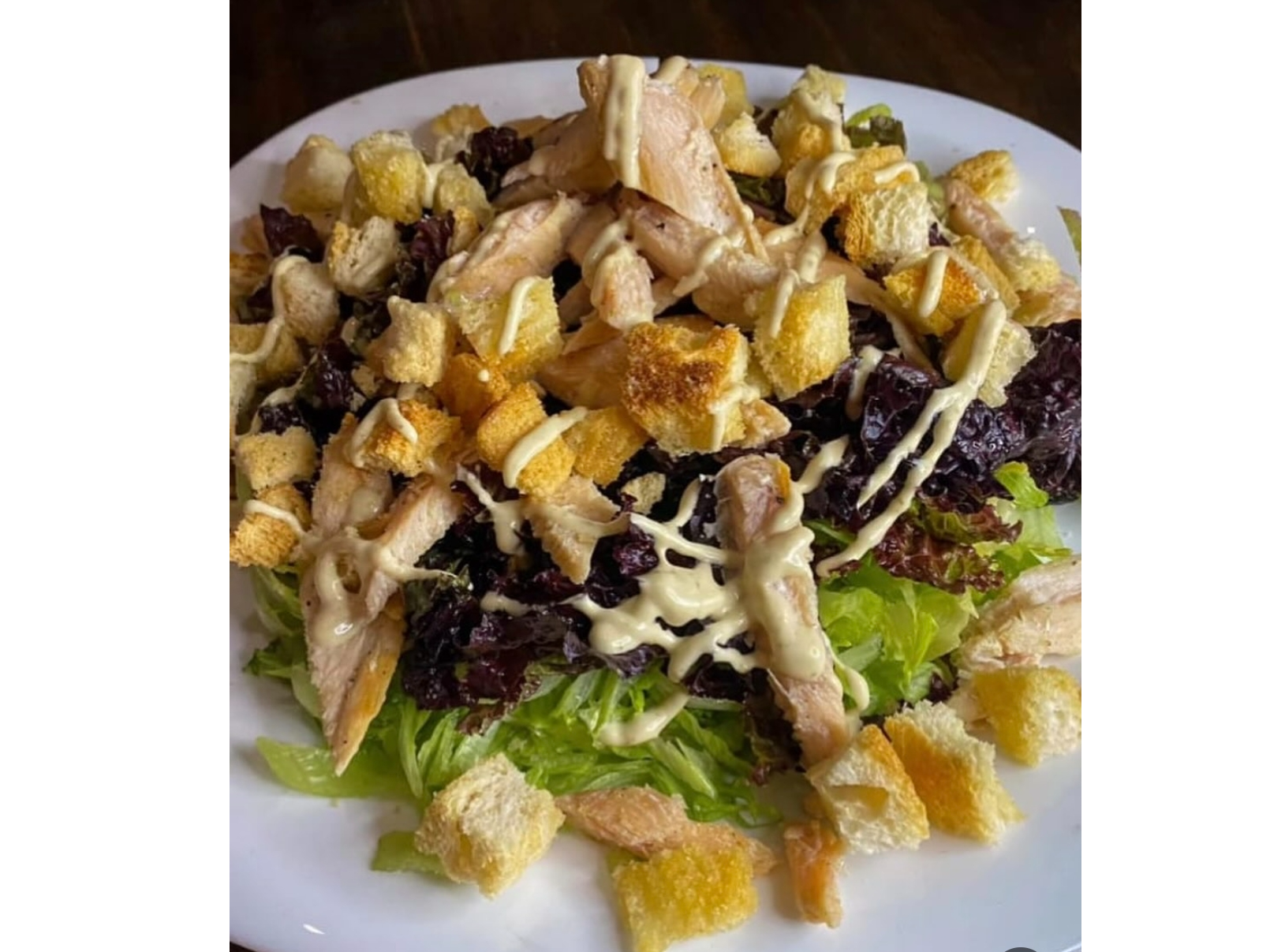 ENSALADA CESAR CON POLLO