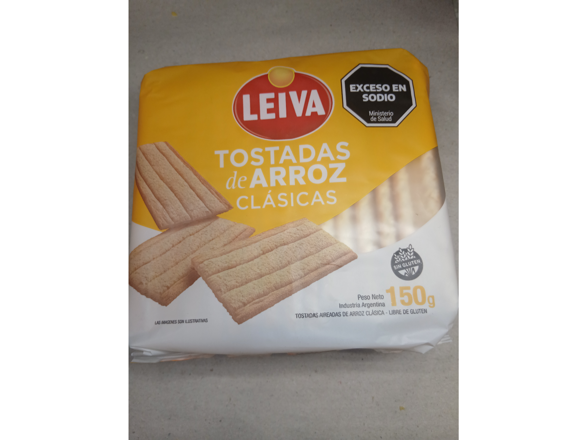 Tostada de arroz clasica de GRANELIA
