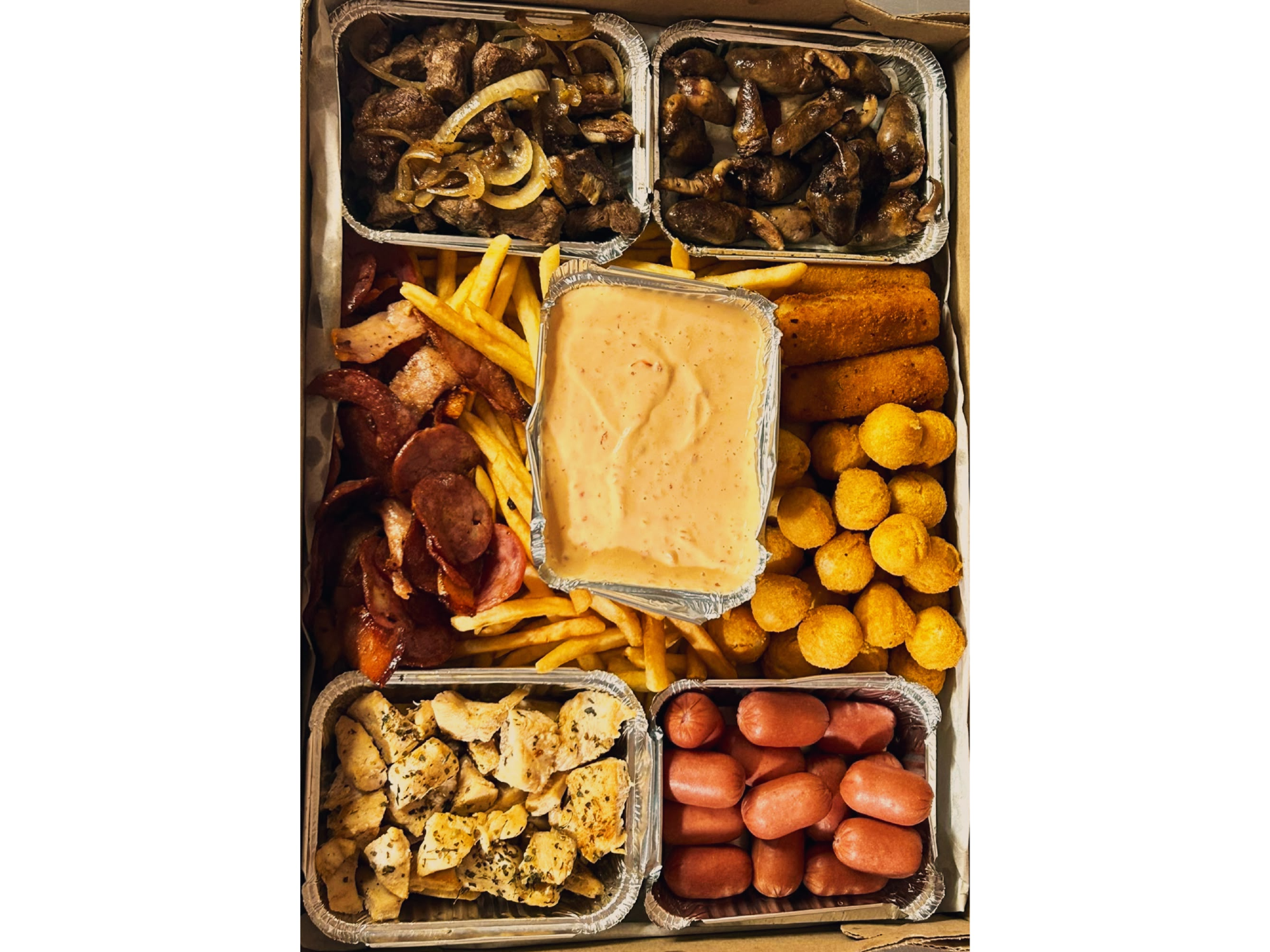 Tabla de fritas Caliente