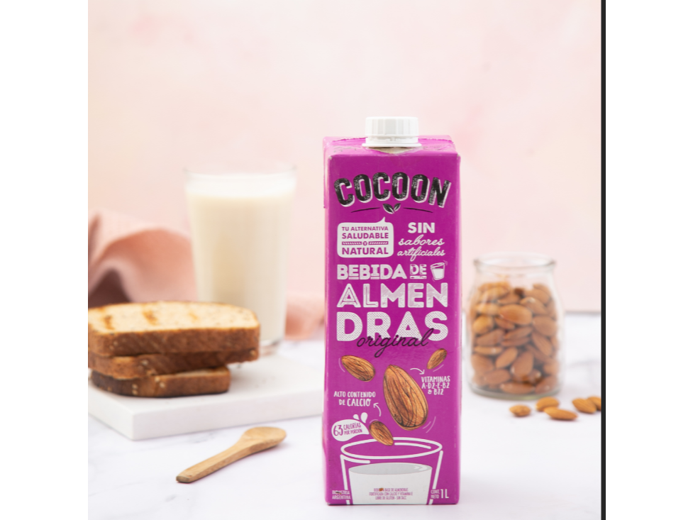 Leche de Almendras Cocoon x1L