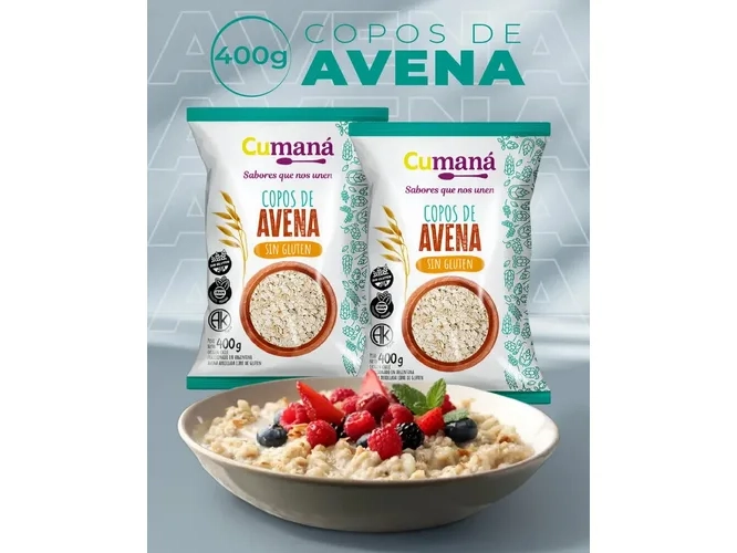 Avena en copos Cumaná x400gr