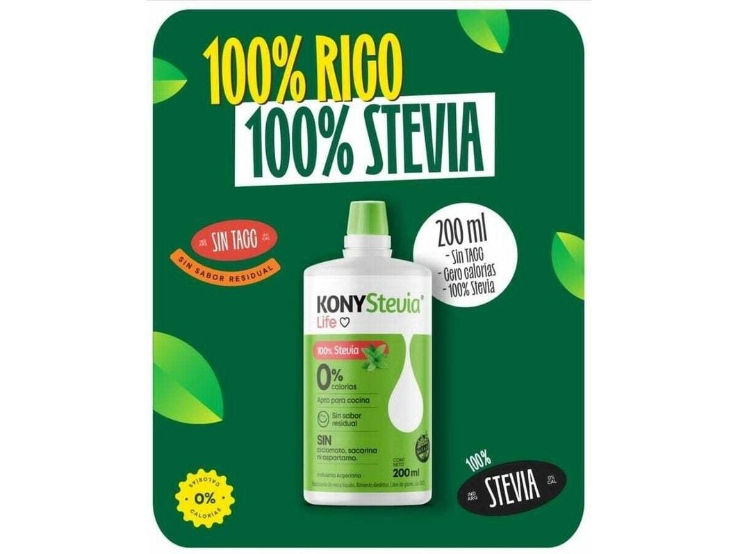 Kony stevia life 200ml 100%stevia
