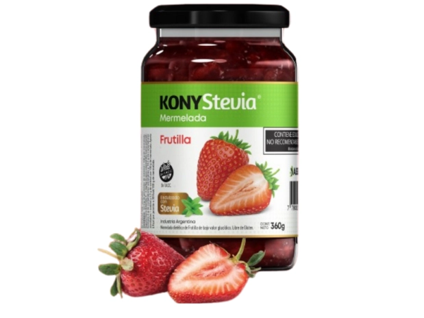 Mermelada de Frutilla con Stevia "kony" x360gr