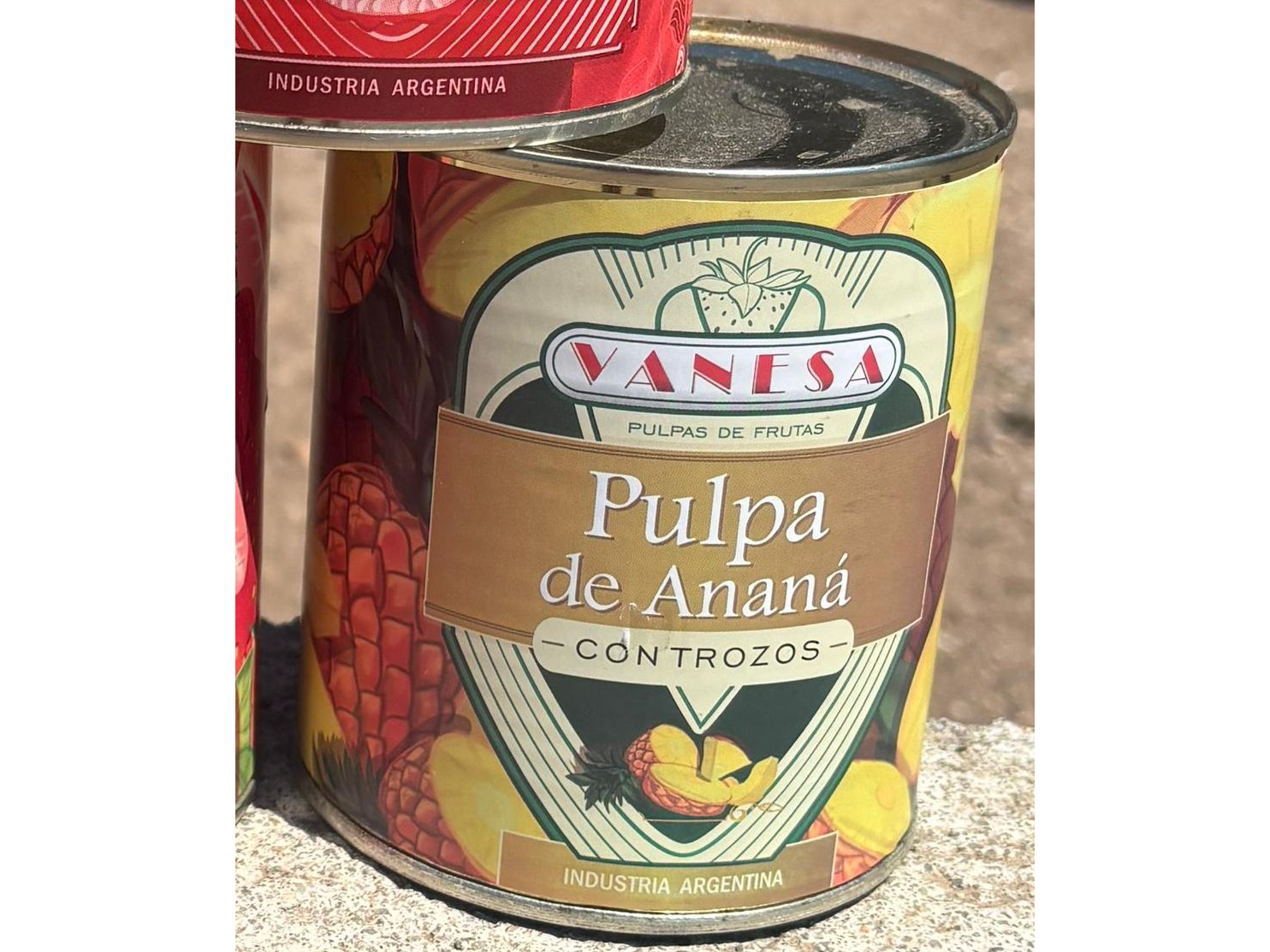 Pulpa de ananá Vanesa x4,650kg