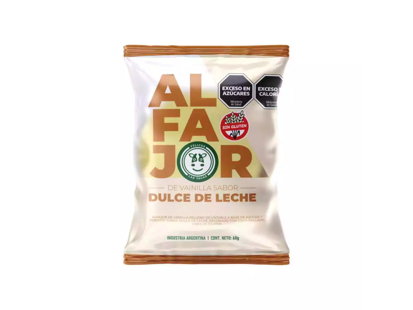 Alfajor de maicena Felices las vacas