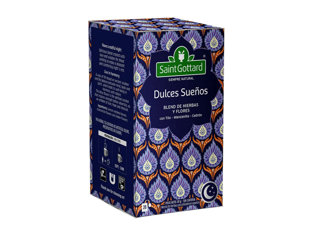 Té Dulces sueños x20 saquitos sg