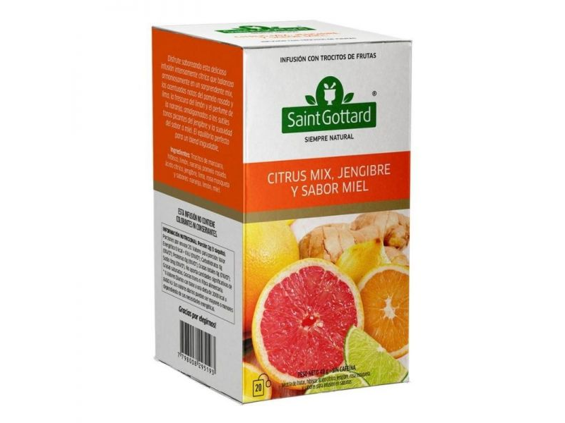 Té Citrux mix x20 saquitos