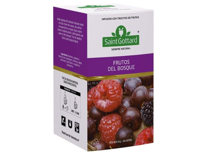 Té Frutos del bosque x20 saquitos sg
