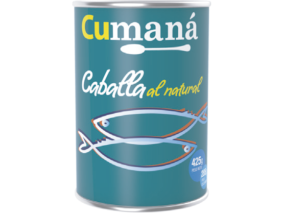 Caballa al natural Cumaná x380 gr