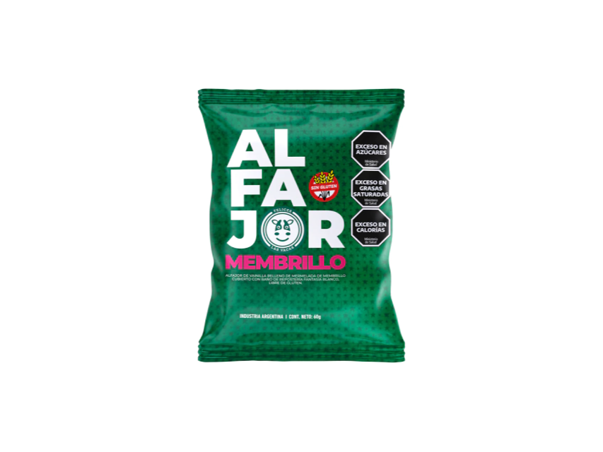 Alfajor de membrillo Felices las vacas