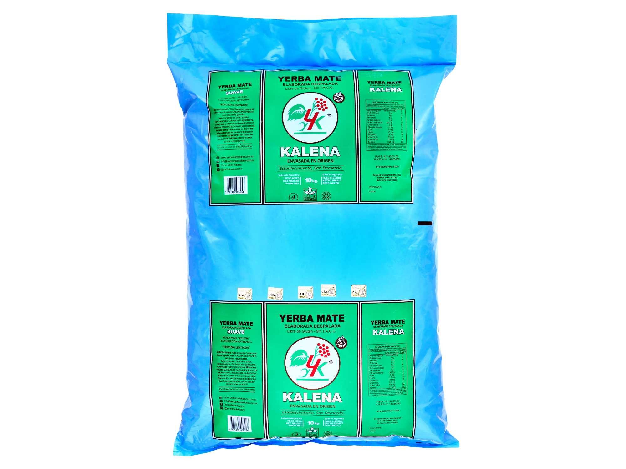 Kalena despalada x10kg