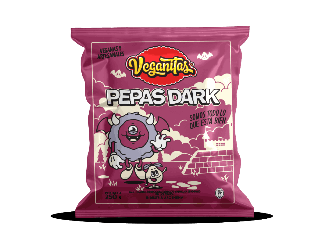 Pepas Dark Veganitas 250gr