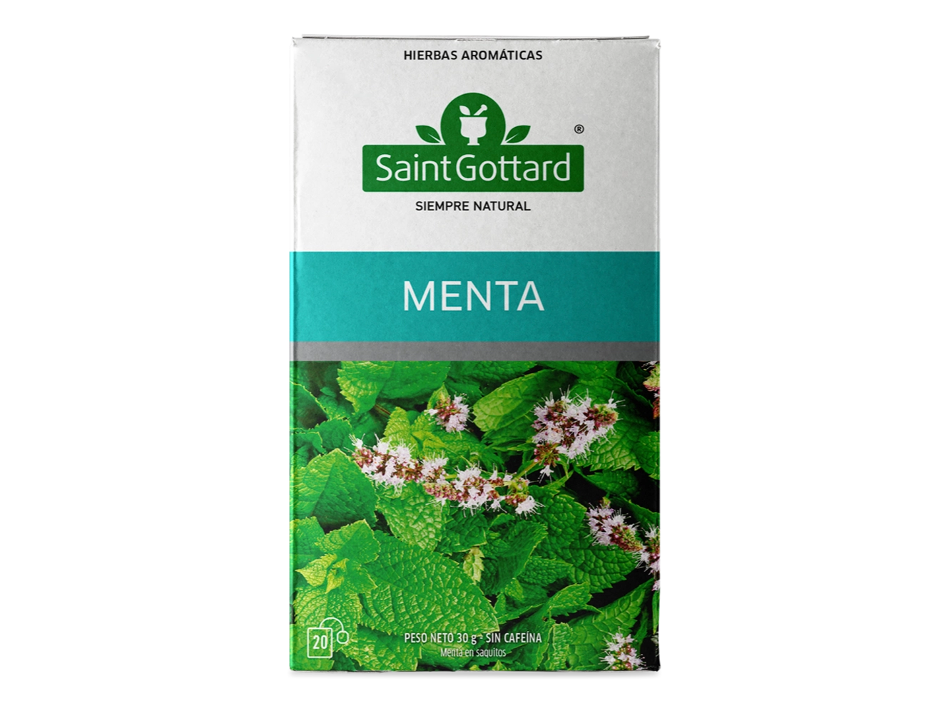 Té  Menta Saint gottard x20 saquitos