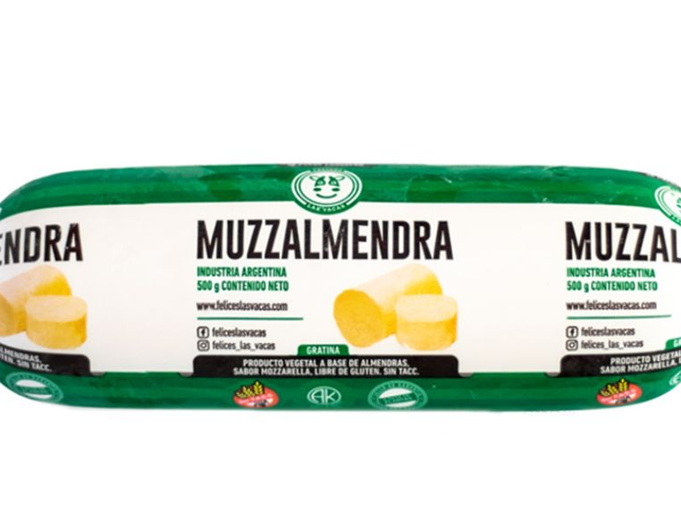 Queso Mozzarella de almendras Felices las vacas 500gr