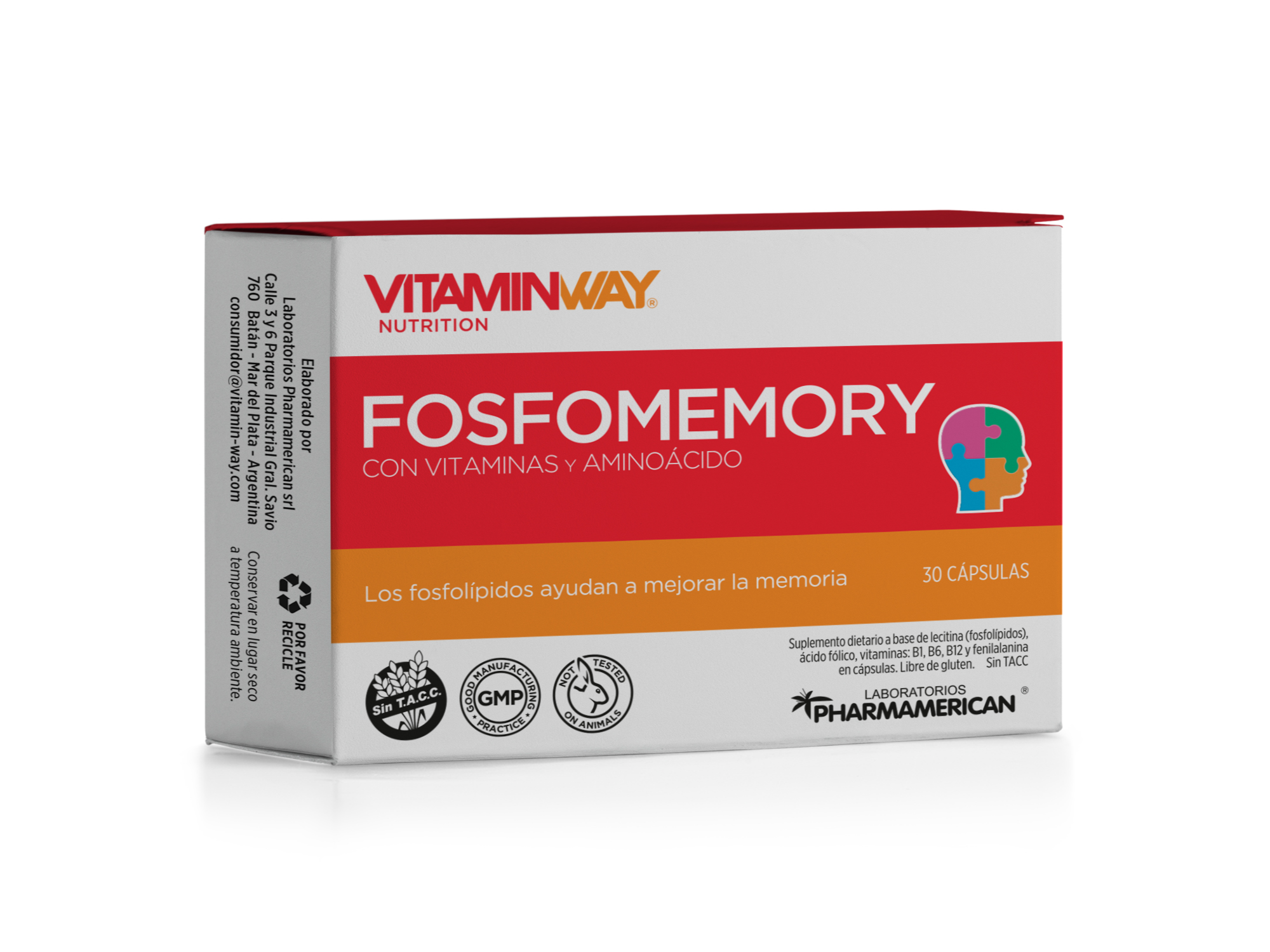 Fosfomemory x30 capsulas
