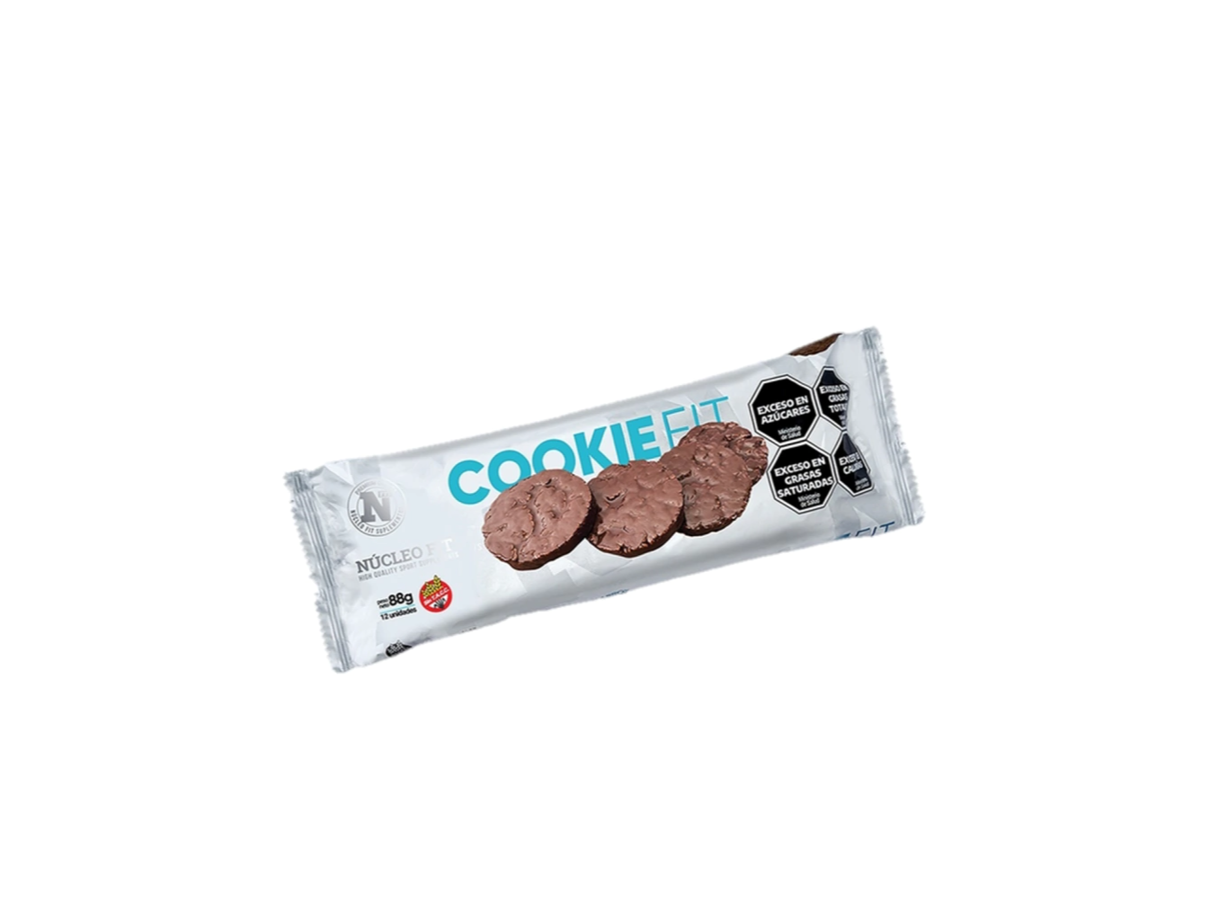 Cookies Fit Chocolate negro Sin tacc Núcleo fit