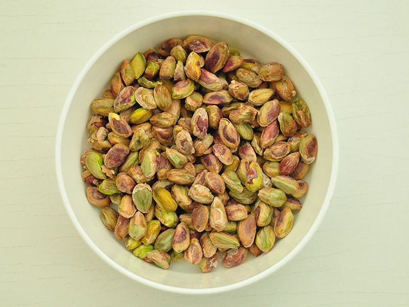 Pistachos pelados