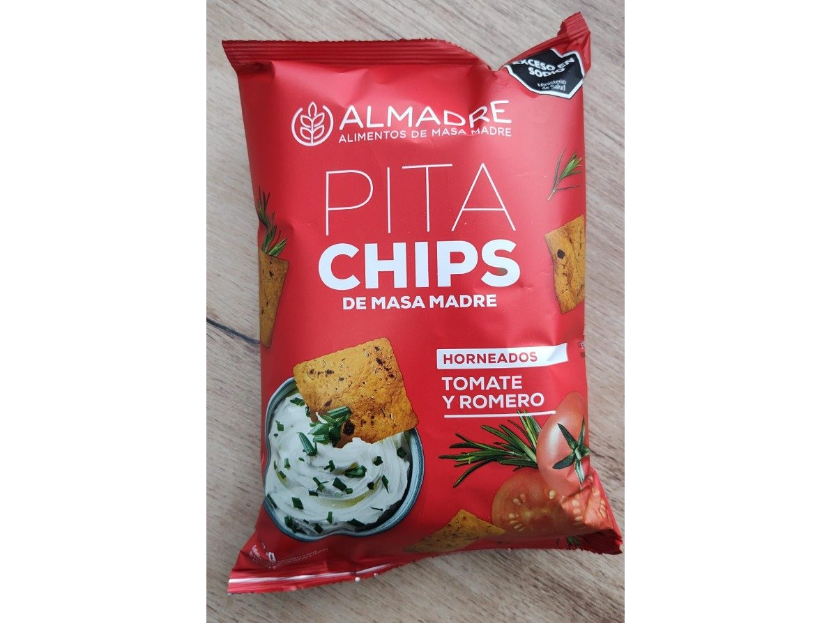 Pitachips Almadre sabor tomate y romero x170gr