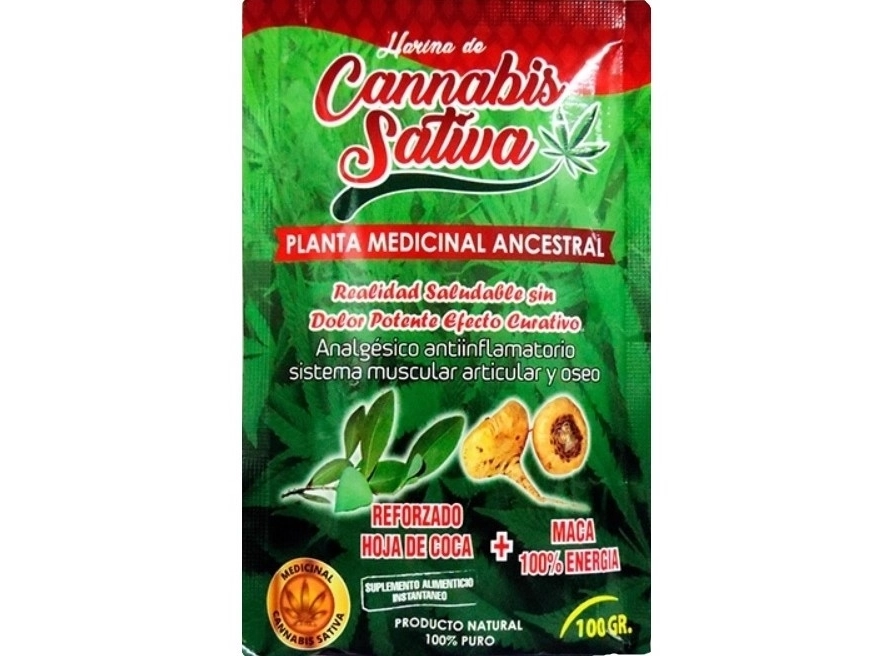 Harina de cannabis sativa x90gr