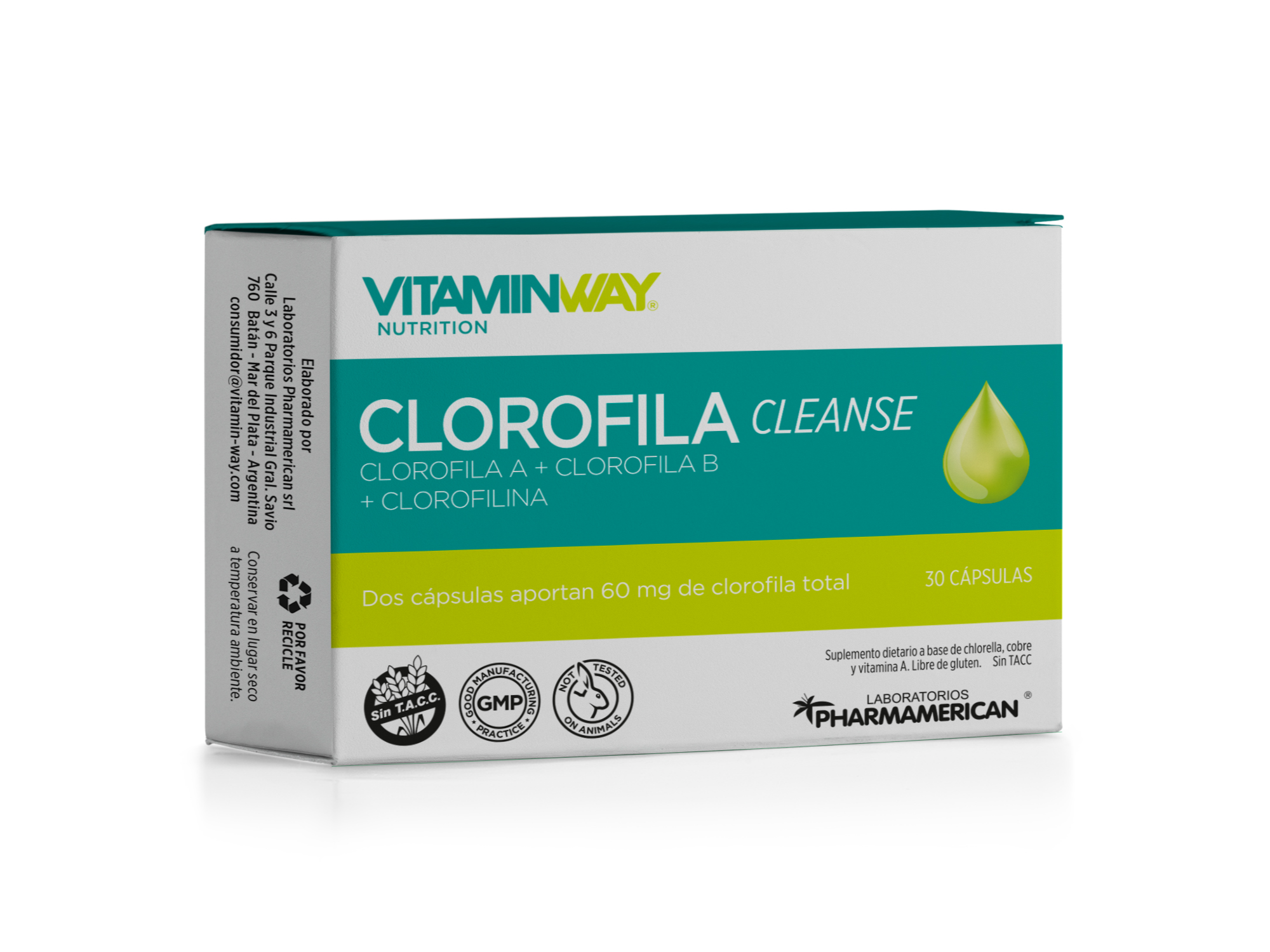 Clorofila cleanse x30 capsulas