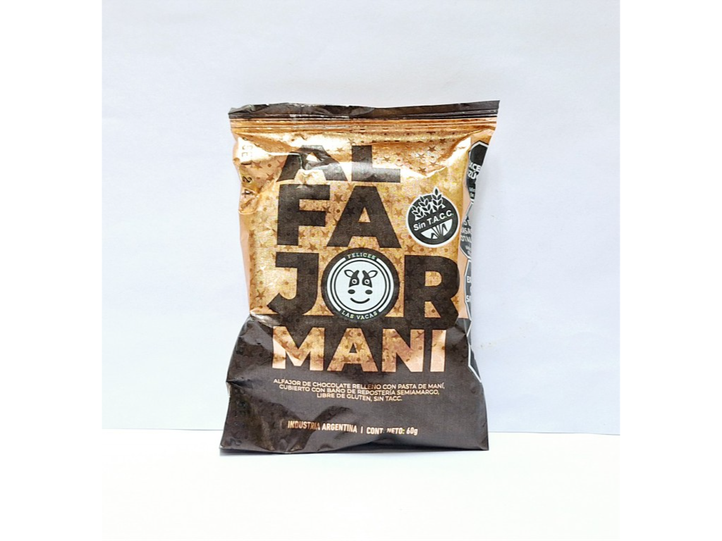 Alfajor de Maní Felices las vacas