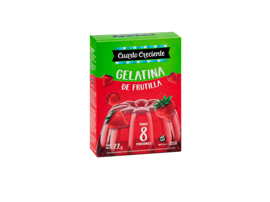 Gelatina cuarto creciente