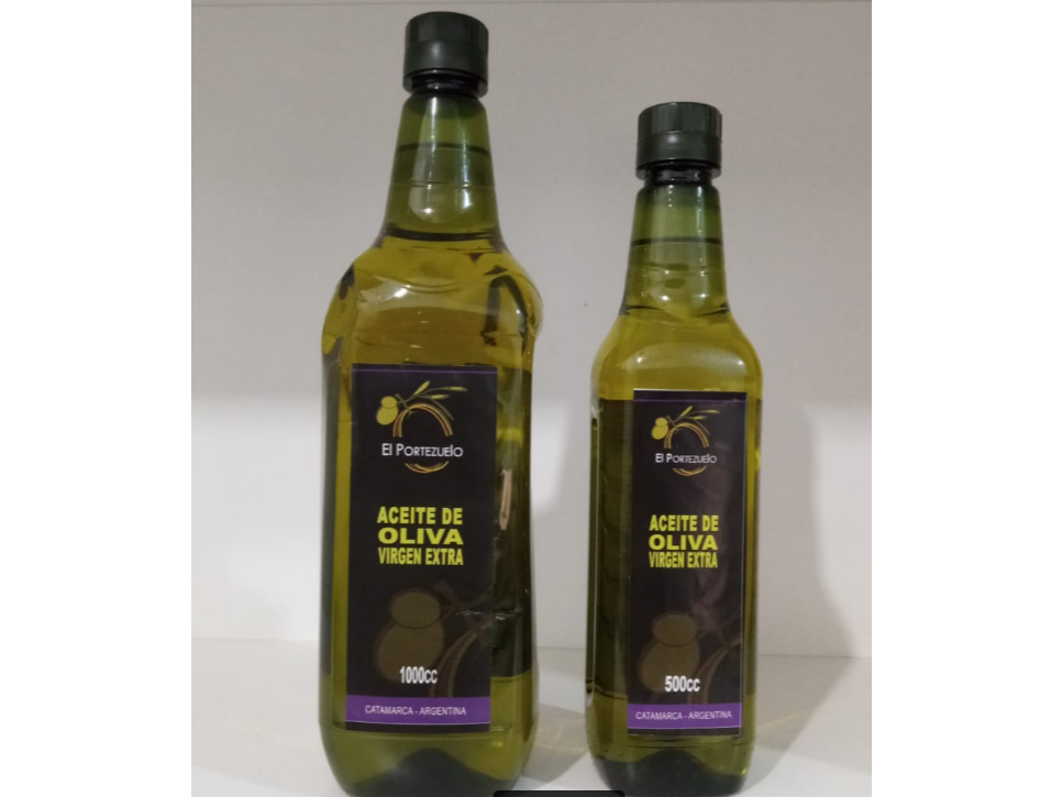 Aceite de oliva VIRGEN EXTRA el portezuelo
