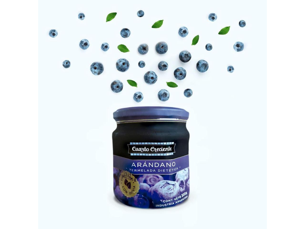 Mermelada Cuarto creciente con stevia