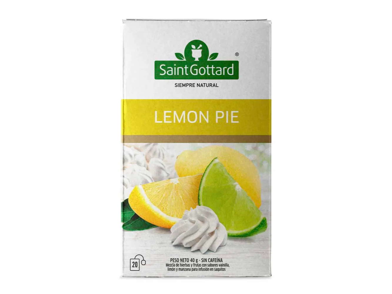 Té Lemon pie x20 saquitos sg