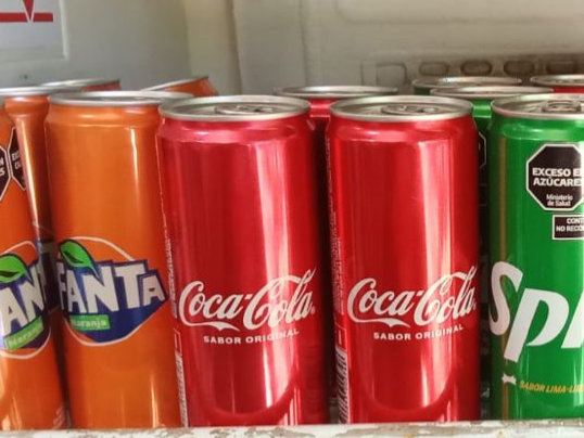 Latas gaseosas