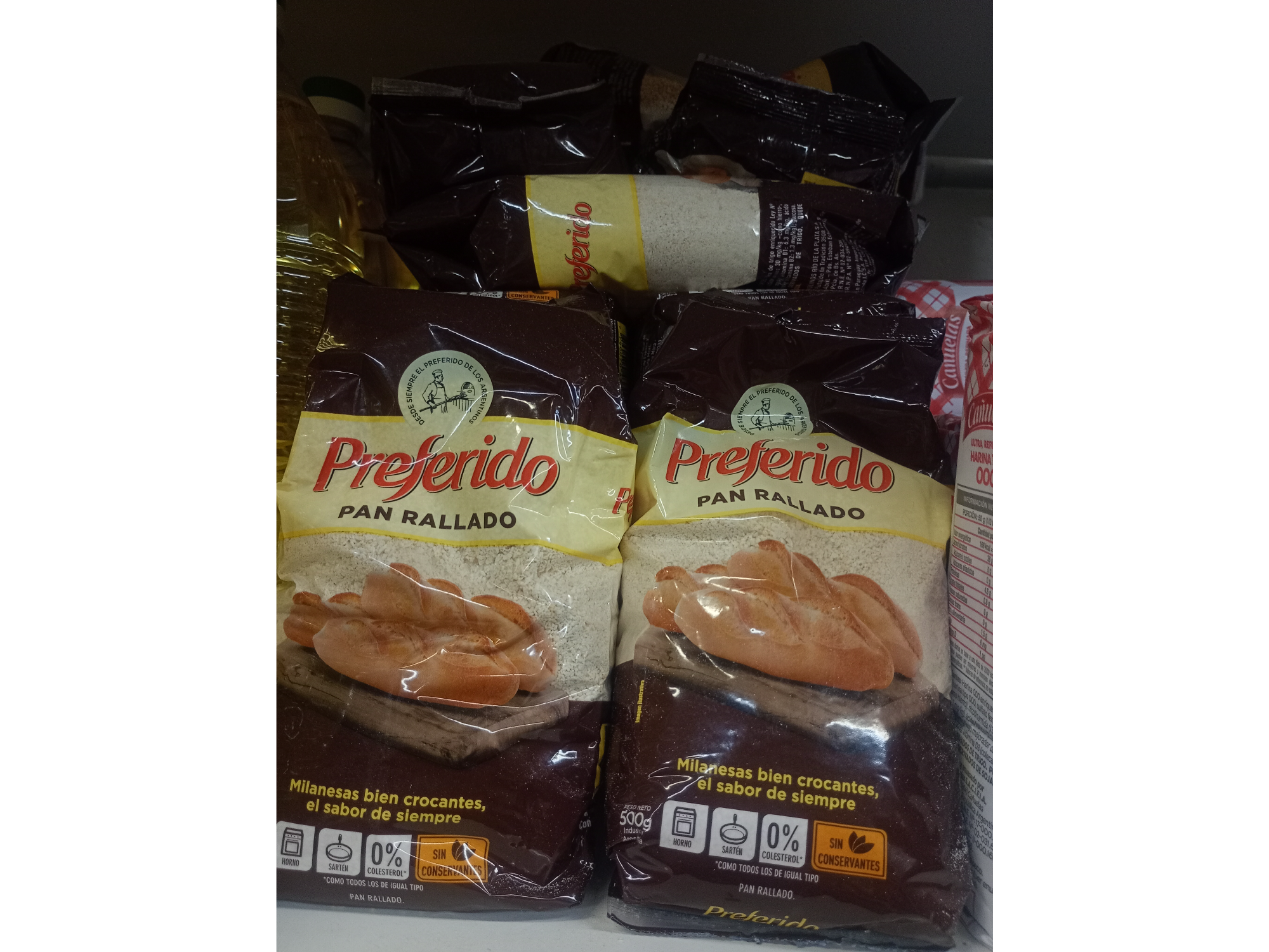 Pan rallado  500gr