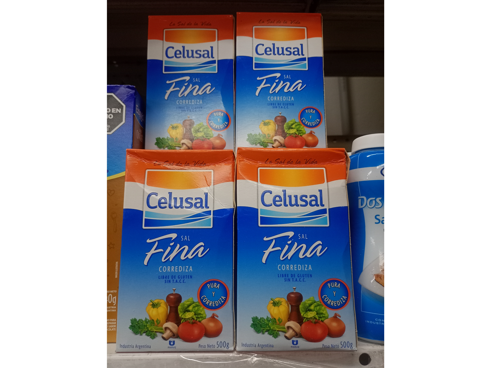 Celusal sal fina 900 gr