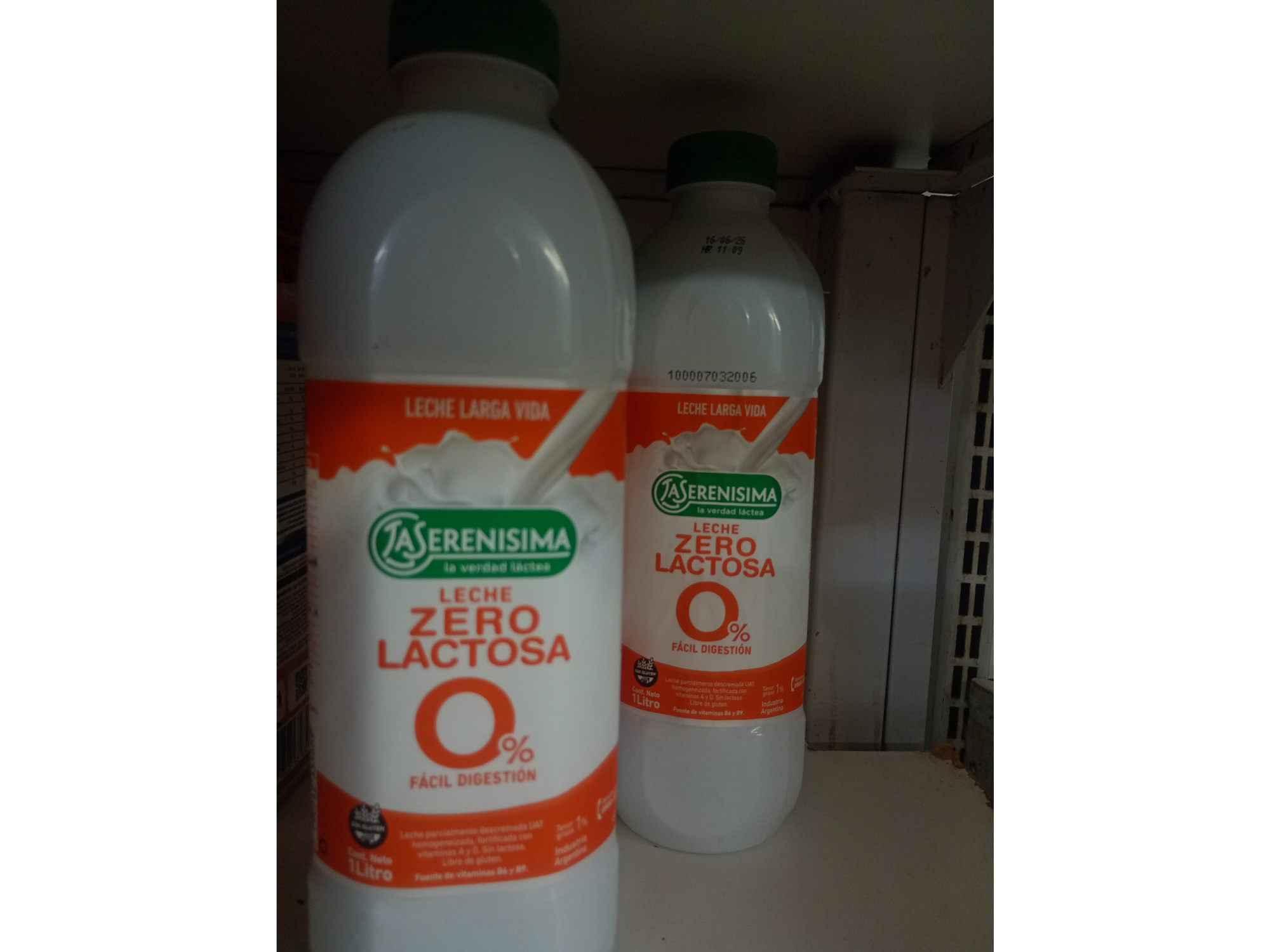 Leche Zero lactosa