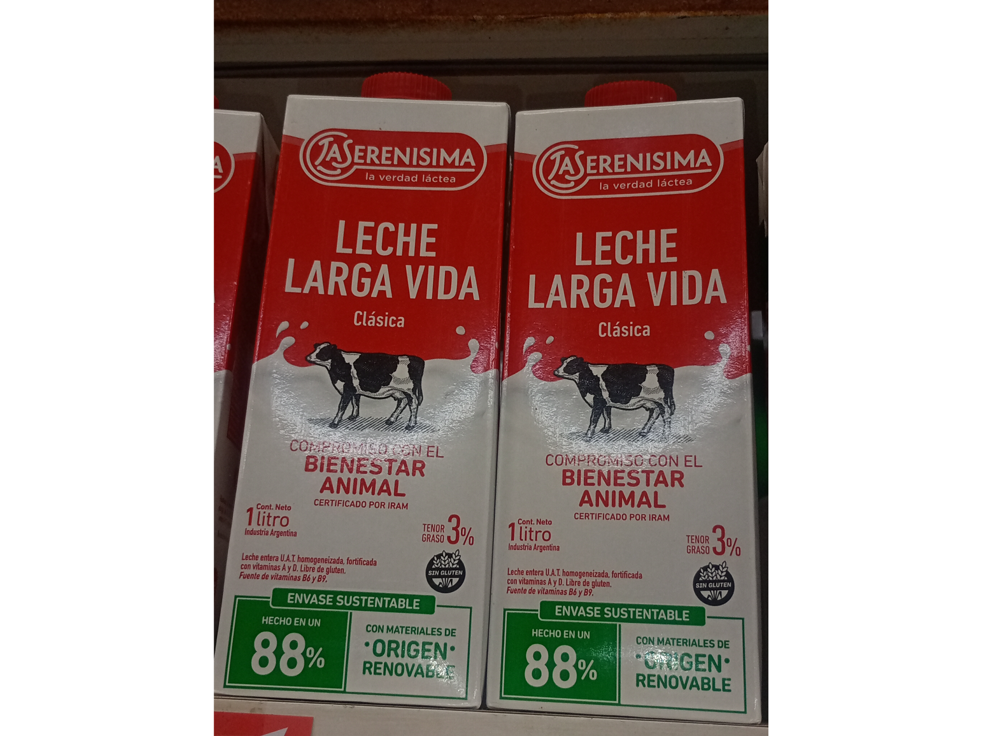 Leche larga vida clásica
